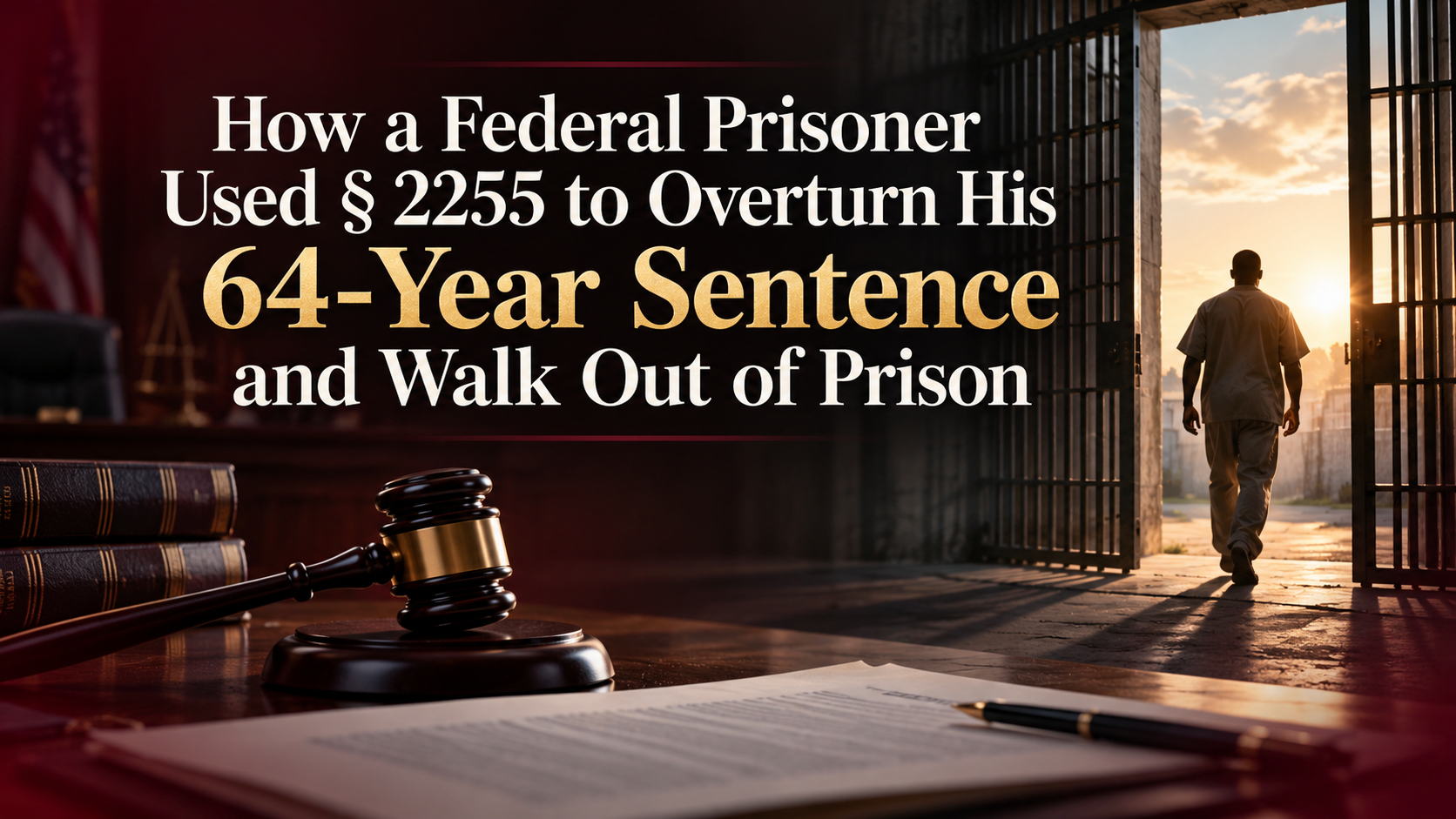 How a Federal Prisoner Used § 2255 to Overturn His 64-Year Sentence and Walk Out of Prison